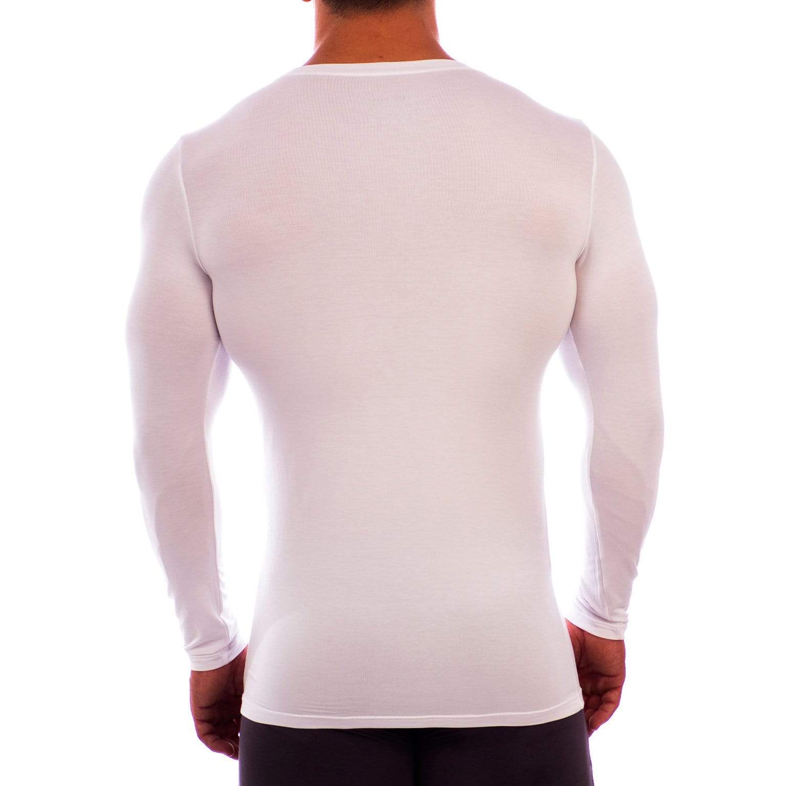 V Neck Long Sleeve Undershirt - Image 6